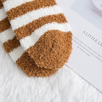 Striped Pattern Cozy Socks for Winter - Image 13