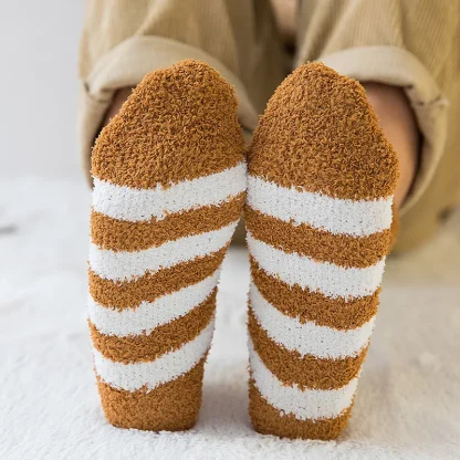Striped Pattern Cozy Socks for Winter - Image 8