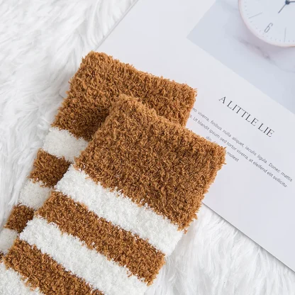 Striped Pattern Cozy Socks for Winter - Image 11