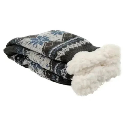 Fluffy Thermal Printed Sock for Winter - Image 5