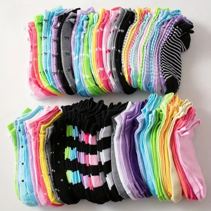 Comfortable Solid Color Ankle Socks - Image 2