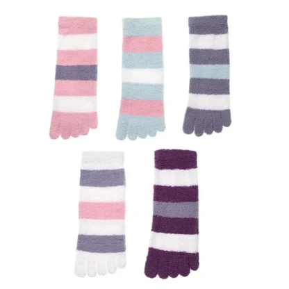 Thick Warm Socks with Stripe Pattern - Image 6