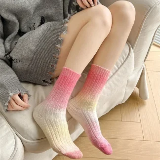 Thermal Socks with Gradient Design