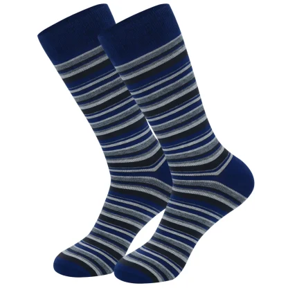 Plus Size Socks with Striped Pattern - Image 4