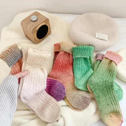 Thermal Socks with Gradient Design - Image 3