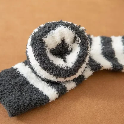 Striped Pattern Cozy Socks for Winter - Image 5